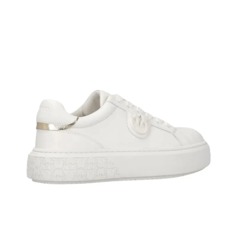PINKO Logo Patch Platform Sneakers Women's-4