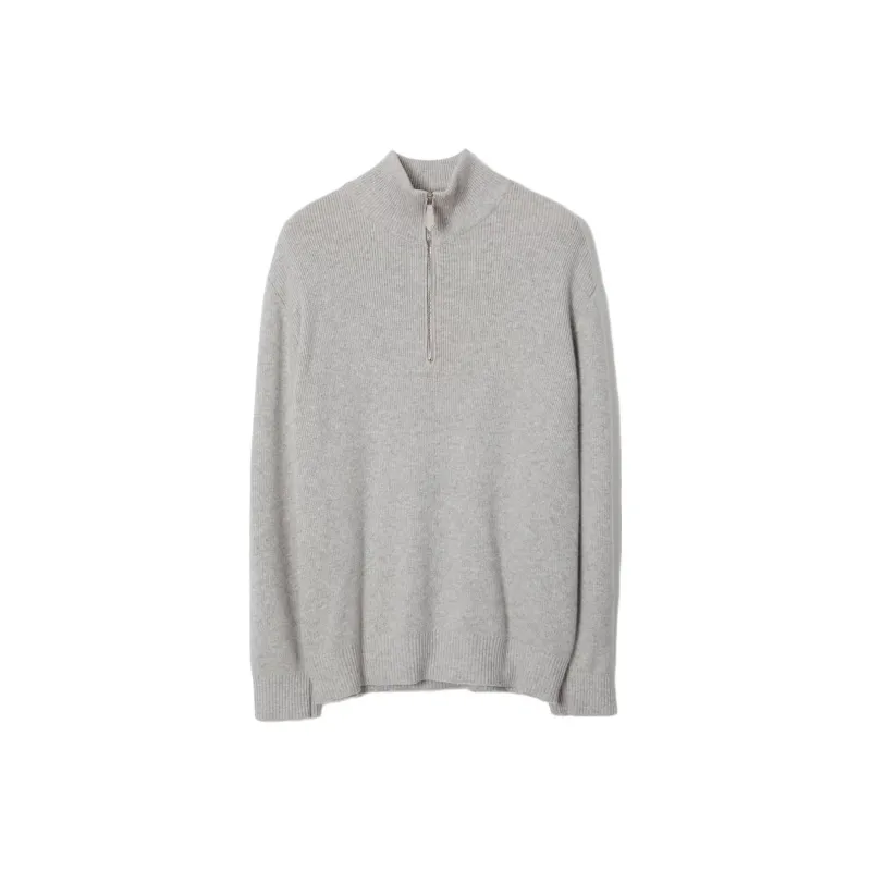 Burberry Monogram Motif Cashmere Funnel-neck Jumper-0