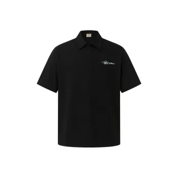 CHINISM Polo Shirt Unisex Black