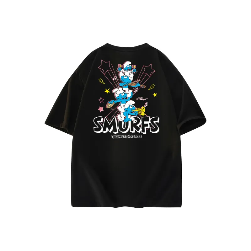 The Smurfs T Shirts Unisex-4