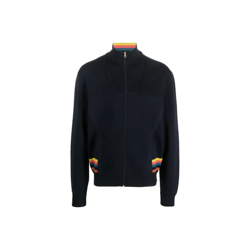 Paul Smith Signature stripe Zip up Cardigan-0