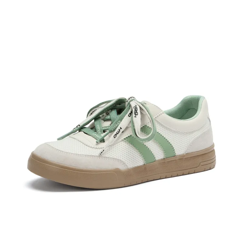 Hotwind German Army Trainers Lightweight And Breathable Low Top Skateboard Shoes Women's-1