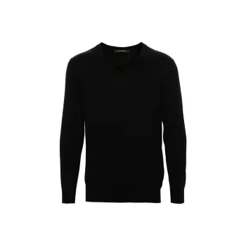Tagliatore Hyde Fine ribbed Jumper