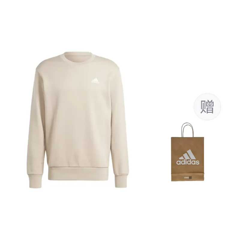 Adidas Sweatshirts Unisex Beige-0