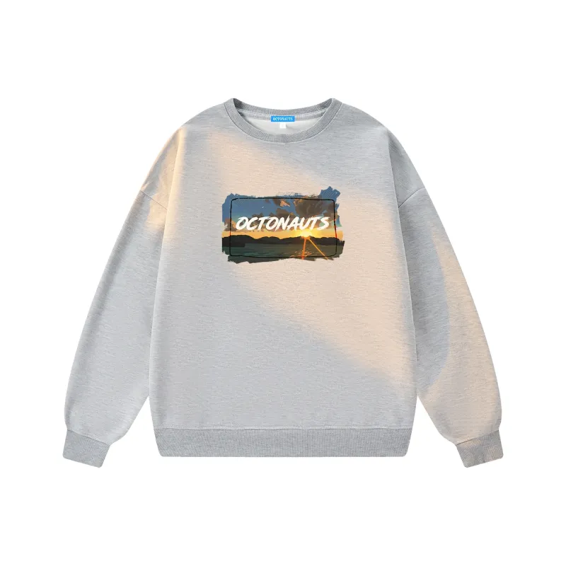 Small Columns Under The Sea Sweatshirt Unisex-18