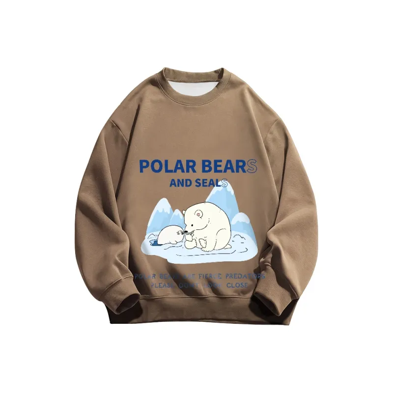 POLAR BEAR Sweatshirts Unisex-9