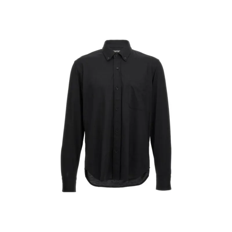 TOM FORD Buttoned Long Sleeved Shirt-0