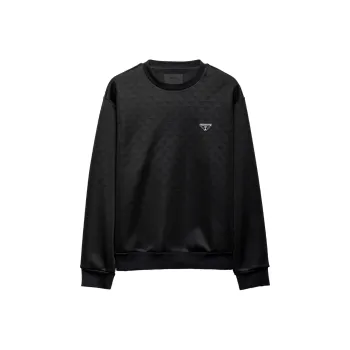 PRADA SS24 Sweatshirt Men's Black