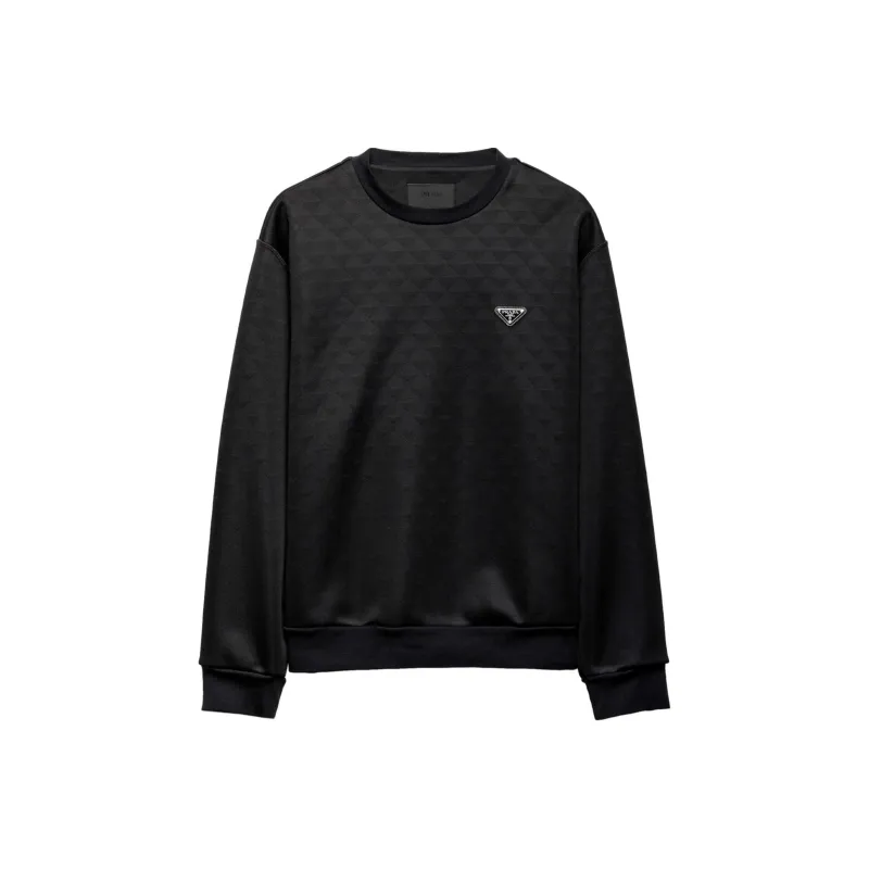 PRADA SS24 Sweatshirt Men's Black-0