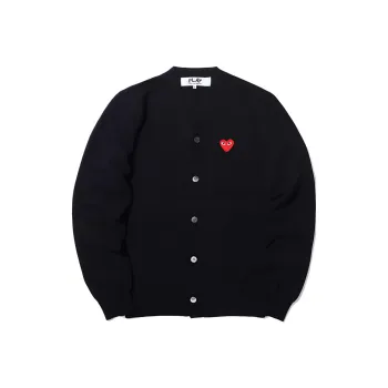 CDG Play SS24 Sweater Unisex Navy