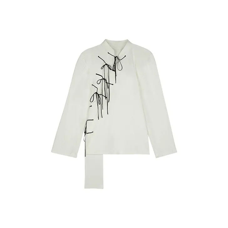 Cheng Jin Yi Bureau Knitwear Unisex White-0