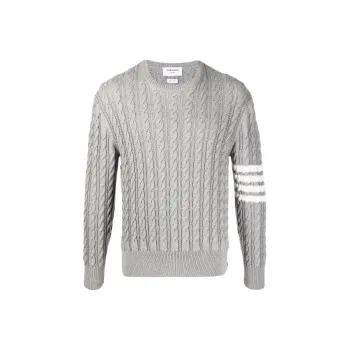 THOM BROWNE· SS22 Sweater Men's Gray