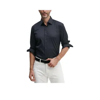 HUGO BOSS Performance Stretch Twill Slim Fit Shirt