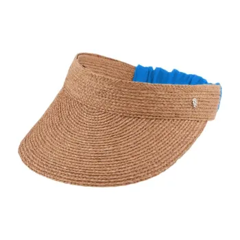 HELEN KAMINSKI Raffia, Rayon, Viscose, Nylon Sun Protection Hats Women's Blue