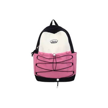 SEVENMOONS Nylon Backpack Regular Women's Green Pink/Blue Pink/Blue Yellow/Black Pink
