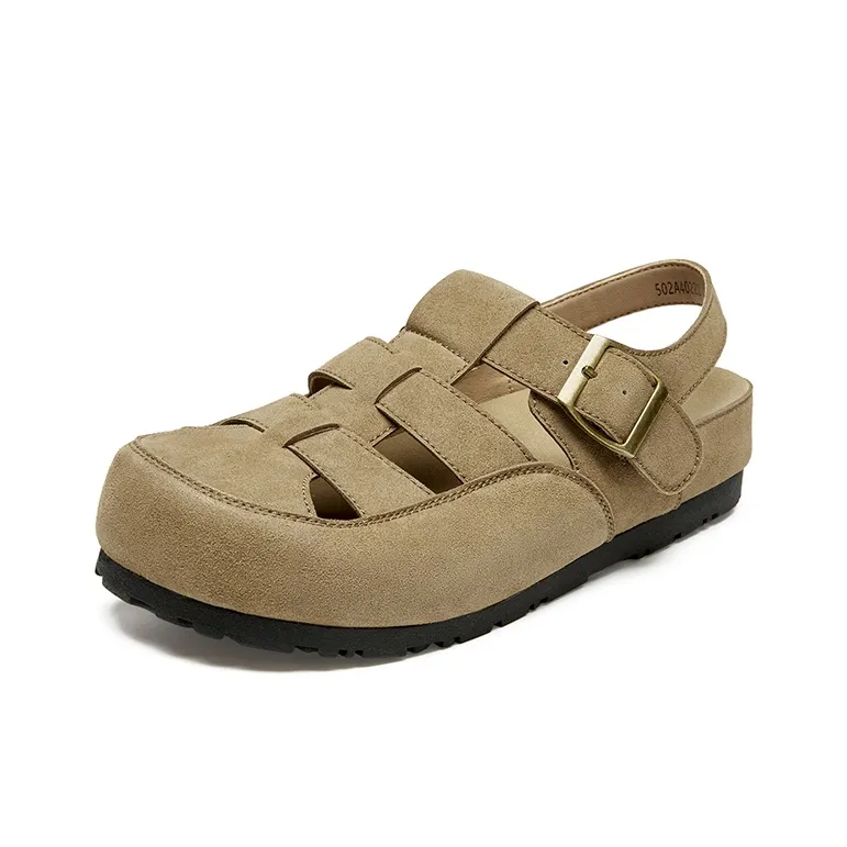 JOSINY Roman Sandals Women's Khaki Camel-0