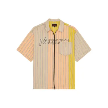 PLEASURES Garner Zip Shirt