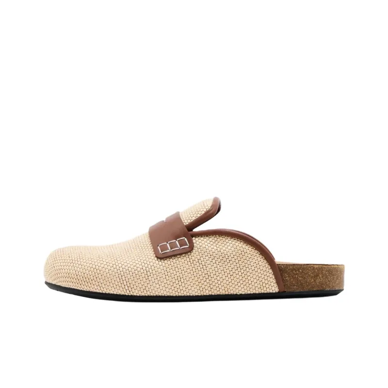 JW Anderson Closed Toe Slippers Women's Wheat-0