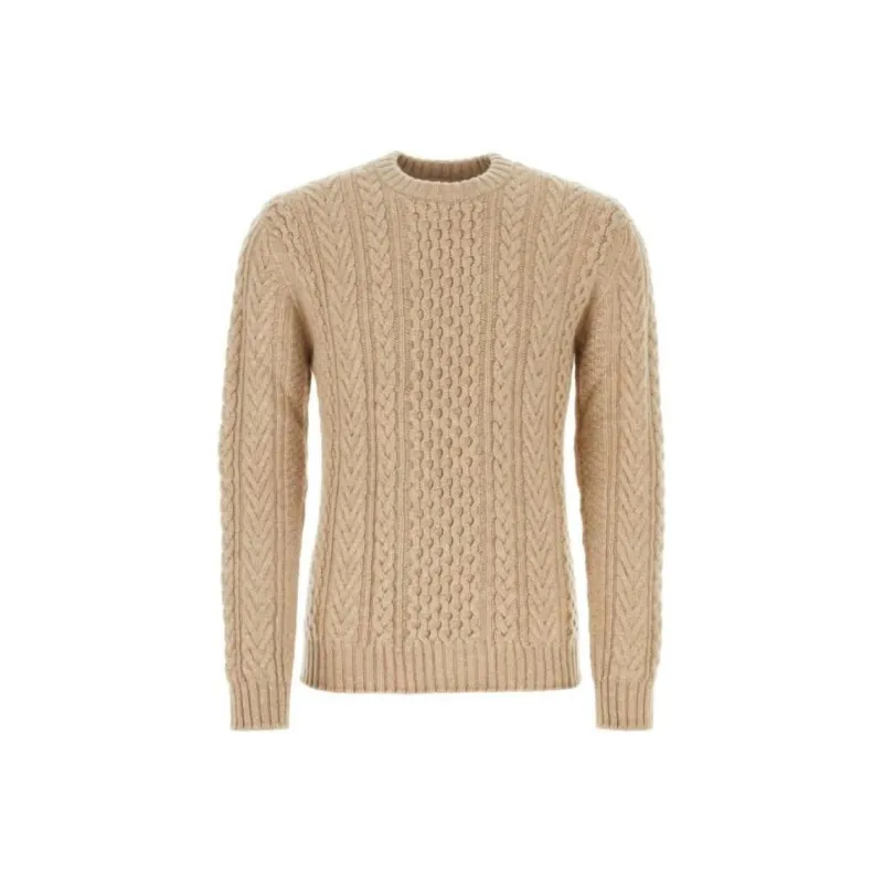 JOHNSTONS OF ELGIN Sweater Men's Beige-0