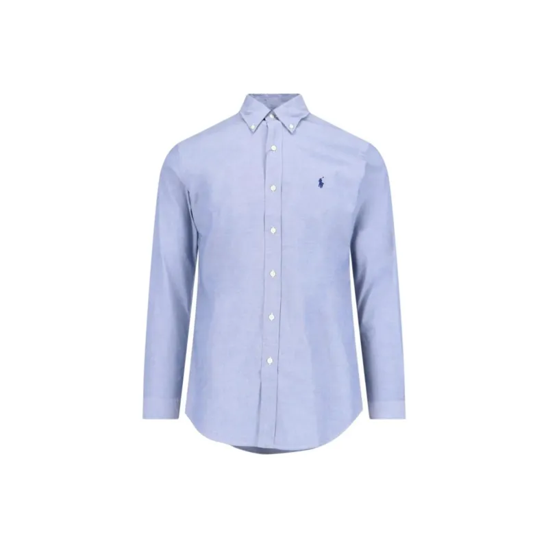 Ralph Lauren Logo Embroidered Long Sleeved Shirt-0