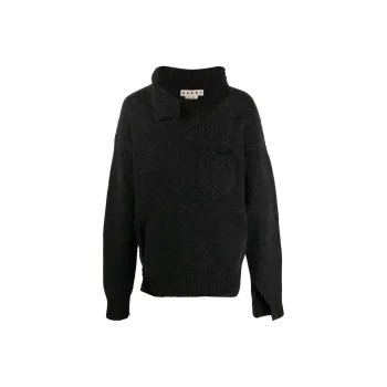 MARNI Distressed Cut Out Sweater