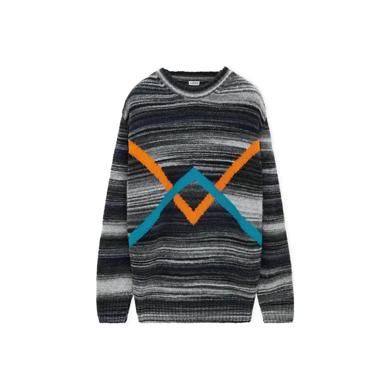 LOEWE Striped Knit Sweaters-0