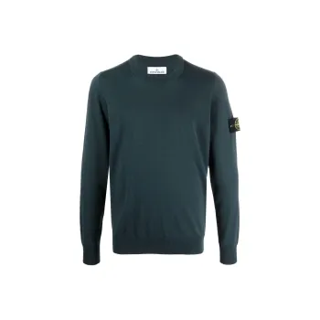 STONE ISLAND Sweaters Men Turquoise