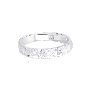 Daisy Dream 999 Fine Silver, Electroplated Rings Women's Silver