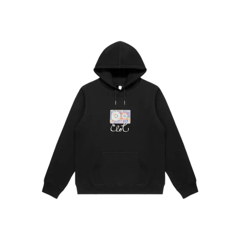 CLOT Life Is A Game Series Sweatshirts Unisex Black-0