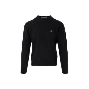 Vivienne Westwood Orb Embroidered Knit Jumper
