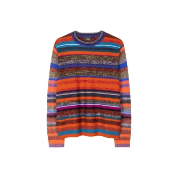 PS By Paul Smith Sweaters Men Deep Rusty Red