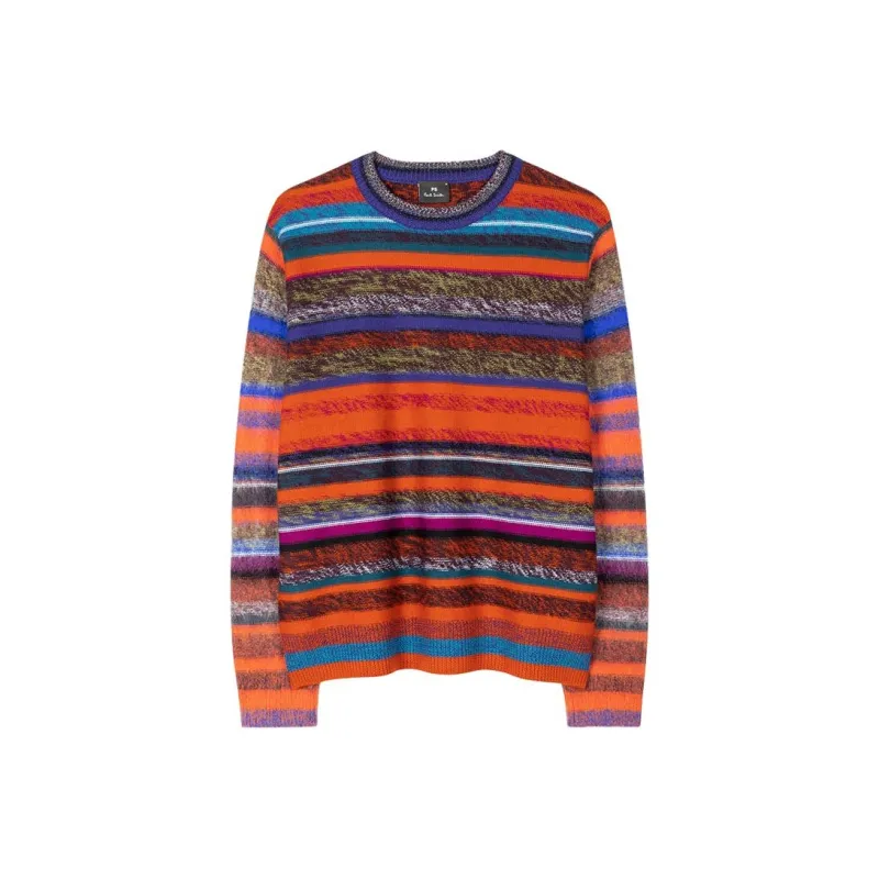 PS By Paul Smith Sweaters Men Deep Rusty Red-0