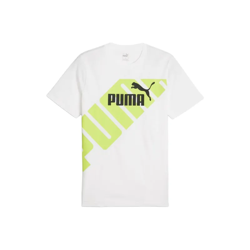 PUMA T Shirts Men White-0