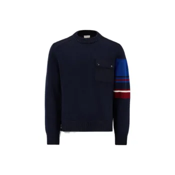 Moncler FW22 Sweater Men's Blue