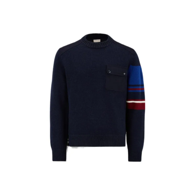 Moncler FW22 Sweater Men's Blue-0