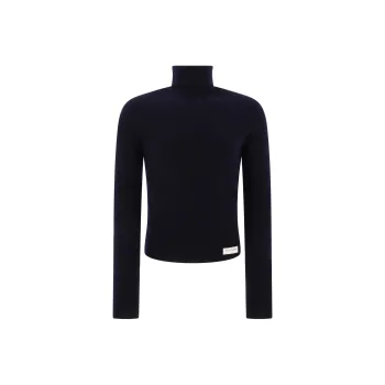 Balmain Hair Turtleneck Knitted Top