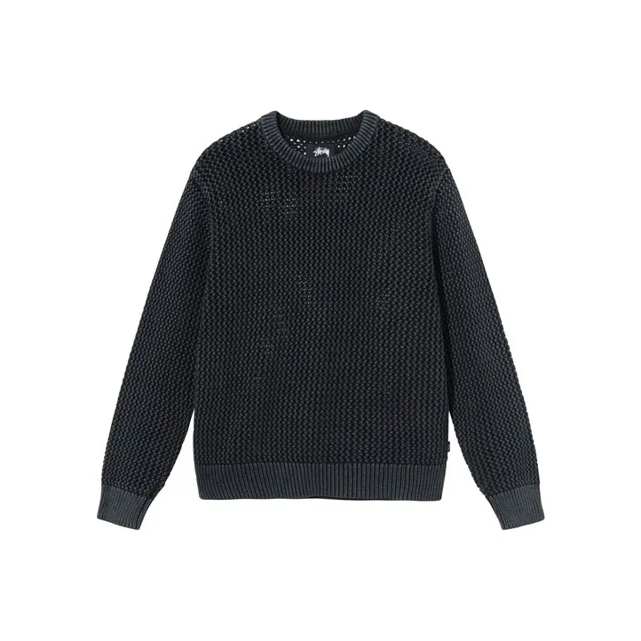 Stussy Pigment Dyed Loose Gauge Sweater-3
