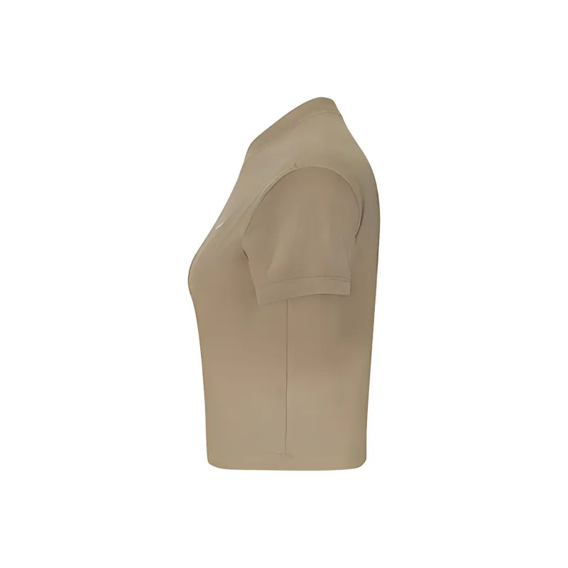 Nike Crop Tops Women's Khaki-2