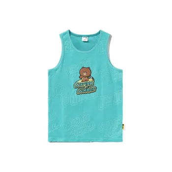 LiNing x LINE FRIENDS Sports Fashion Collection Tank Tops Unisex Ice Celadon Green