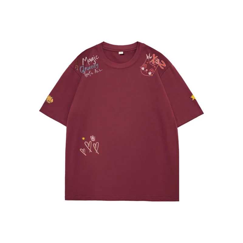 Qnxeey T Shirts Unisex-18
