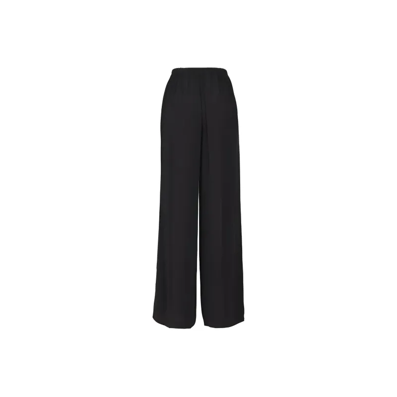 THEORY Loose Leg Elastic Waistband Pants-1