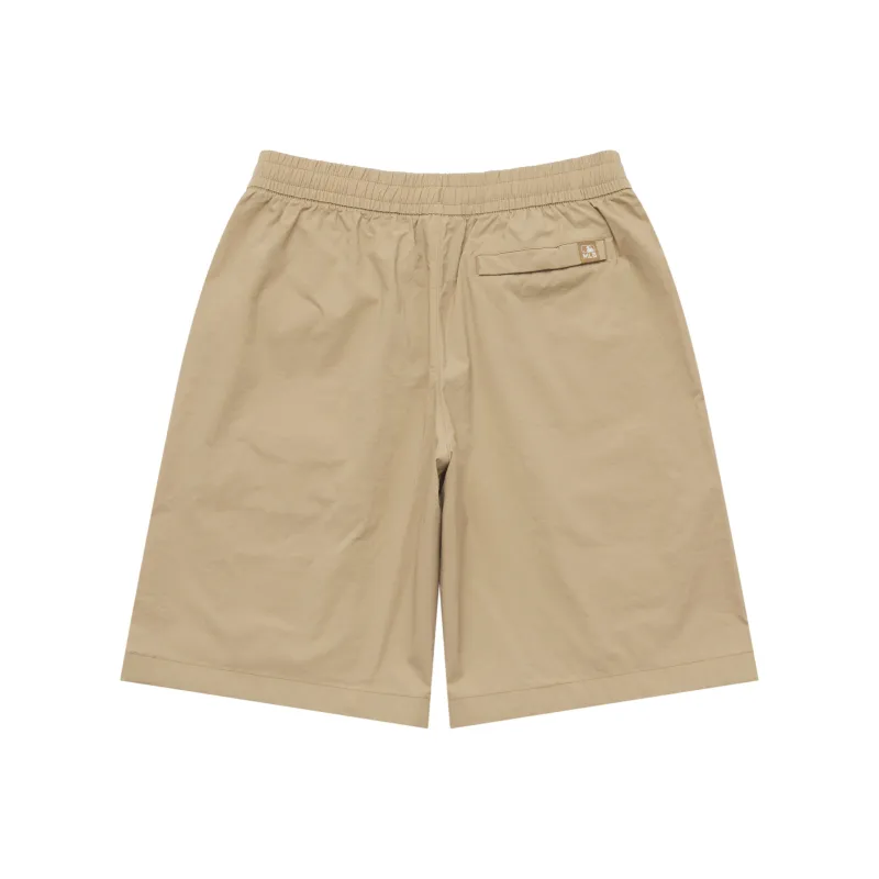 MLB Preppy Style Collection Basic Boston Red Sox SS25 Cargo Shorts Unisex Khaki-1