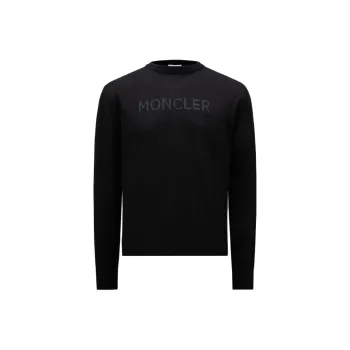 Moncler Logo Detailed Knitted Jumper