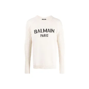 BALMAIN Sweaters Men White