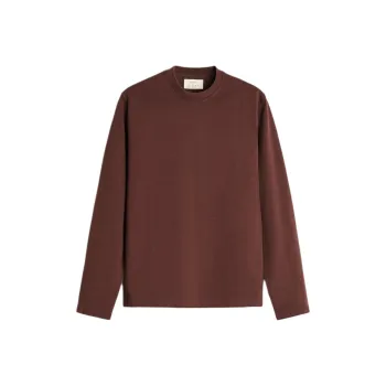ZARA T-Shirt Men's Deep Eggplant Purple