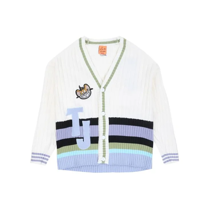 TSMLXLT Sweaters Unisex Cream White-0