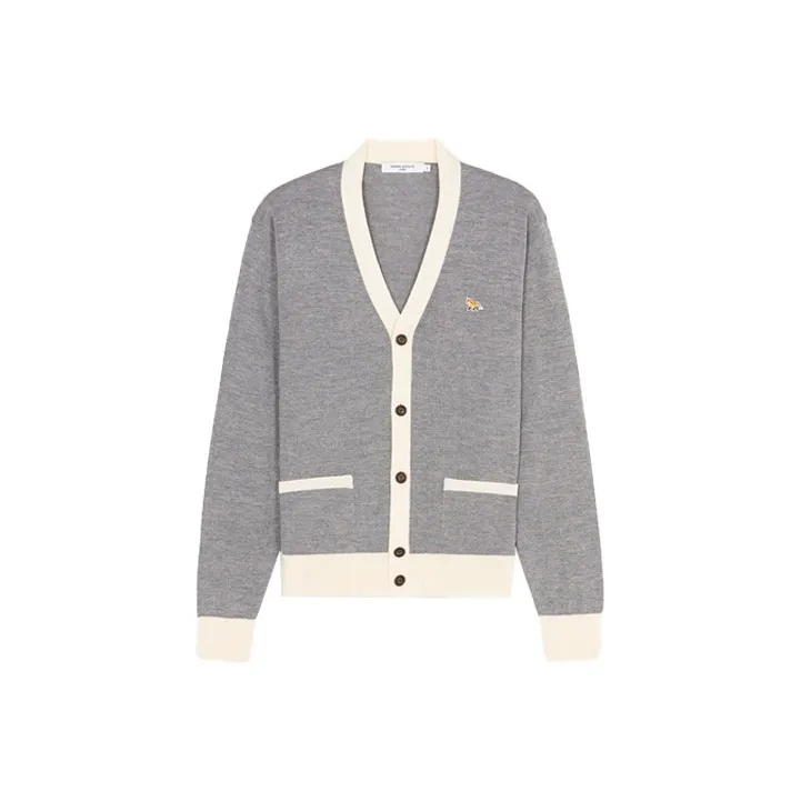 Maison Kitsune Sweater Unisex Gray-0
