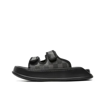 Ignition Slip Resistant Abrasion Resistant Slide Slippers Men's Black