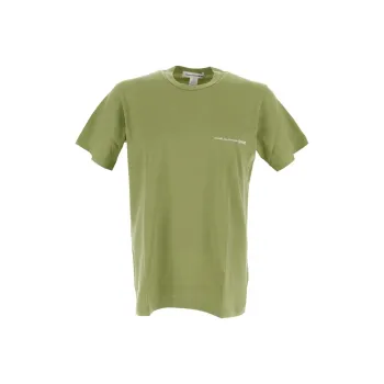 COMME DES GARCONS SHIRT Logo print Cotton T shirt