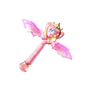 Bergers Fully Automatic Magic Wand, Princess Pink Fairy Wand Bubble Machines